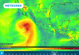 Semana de extremos sobre México: intenso calor, huracán cerca de costas y lluvias muy fuertes