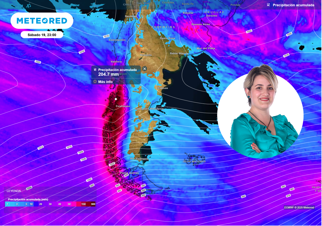 Semana de feriado con lluvias intensas y cambios bruscos de temperatura en Chile