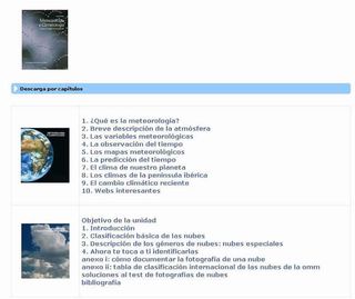 Semana de la ciencia y actividades organizadas por la FECYT orientadas a fomentar la Meteorología y Climatología