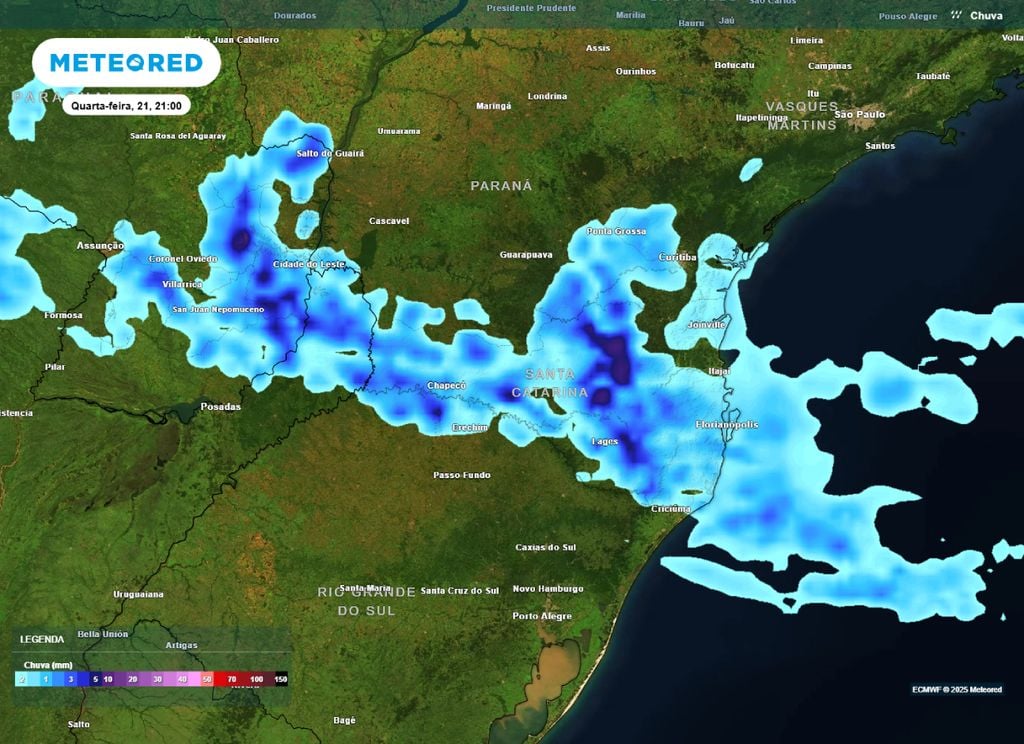 alerta de chuva forte região Sul alerta de chuva forte região Sul