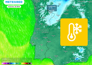 Semana do Natal arranca com chuva e neve, seguida de uma breve tr&eacute;gua; temperaturas podem descer significativamente