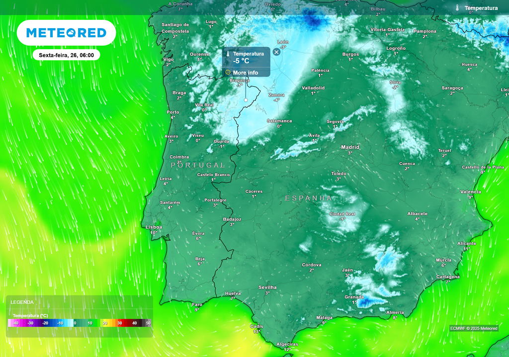 temperatura do ar à superfície
