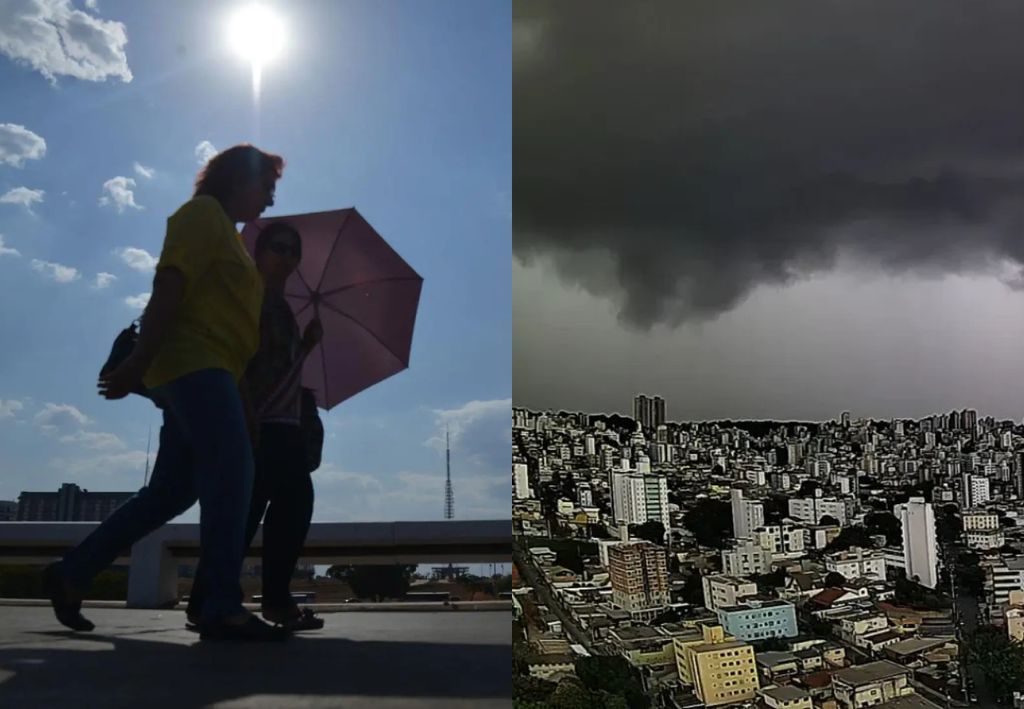 Tempo muda no início da próxima semana sobre Sul, Sudeste e Centro-Oeste.