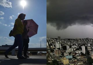 Próxima semana começa com mudança no Sul, Sudeste e Centro-Oeste: riscos de tempestades pontuais e chuva forte; confira