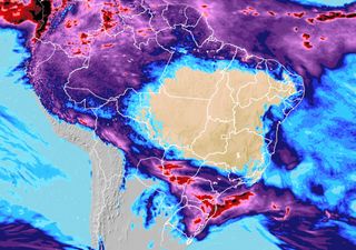 Semana inicia com bastante chuva e risco de tempestades na Região Sul