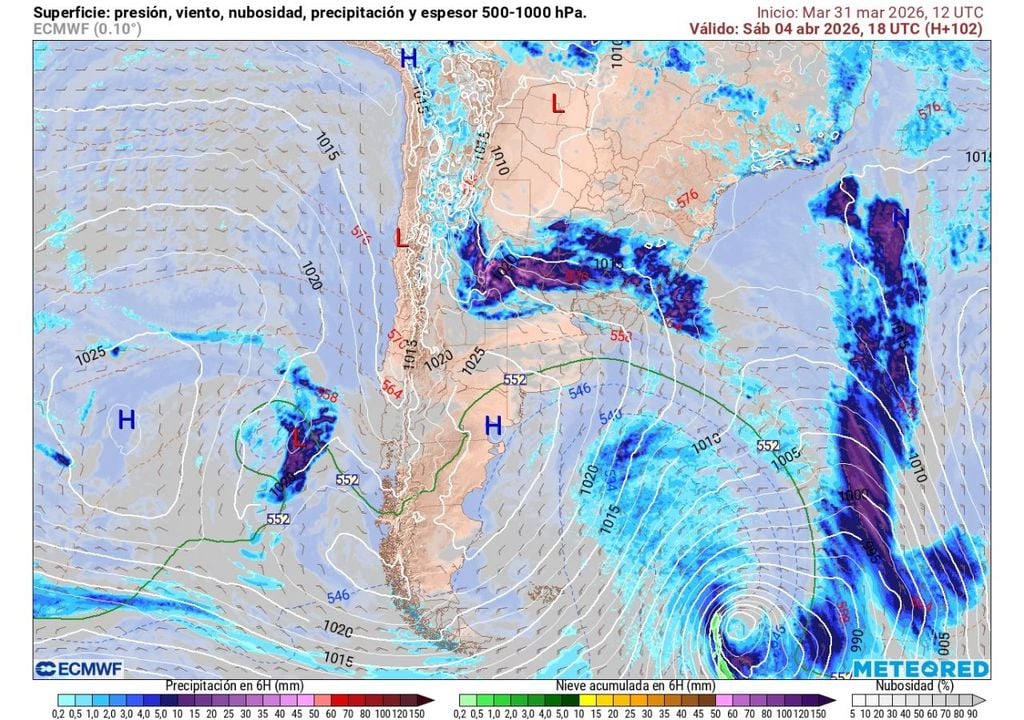 El sábado será la jornada más cálida, producto del avance de una baja costera, que favorecerá el ascenso de las temperaturas.