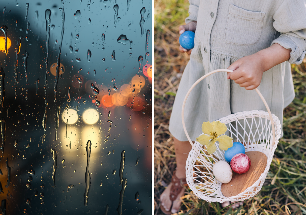 Probablemente, los huevitos de Pascua tendrán que esconderlos dentro de la casa.