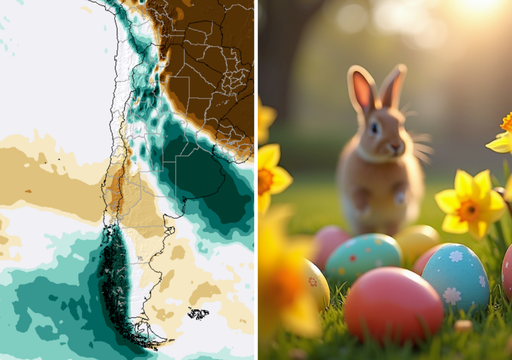 Semana Santa en Chile: calor fuera de temporada y lluvias acotadas marcar&iacute;an el panorama, seg&uacute;n ECMWF