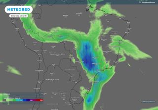 Semana termina com a formação de um rio atmosférico de norte a sul no Brasil; confira os impactos