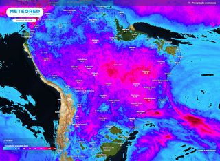 Semana termina com aumento das chuvas nas regiões Sul e Sudeste: há potencial de tempestades e chuvas intensas