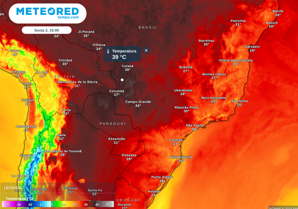 Altas temperaturas