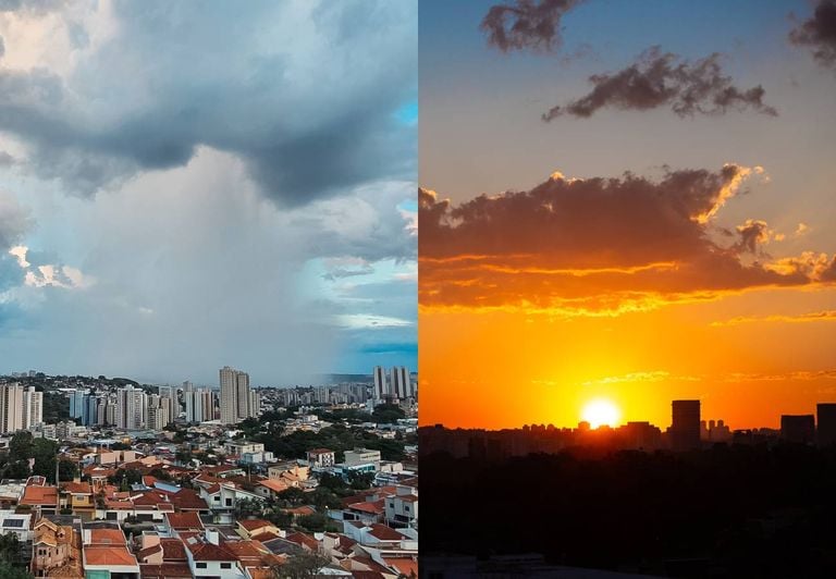 Semana termina com clima de ver&atilde;o: pancadas de chuva e alertas de calor