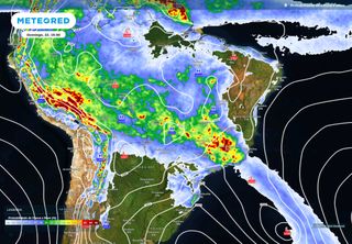 Semana termina com formação de mais um canal de umidade: alertas para o Sul, Sudeste e o Centro-Oeste