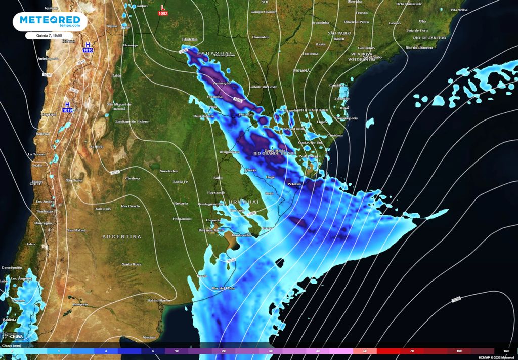 formação de um ciclone