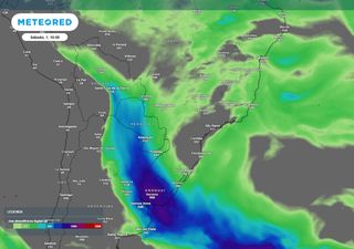 Semana termina com rio atmosférico, alerta de chuvas intensas e tempestades severas
