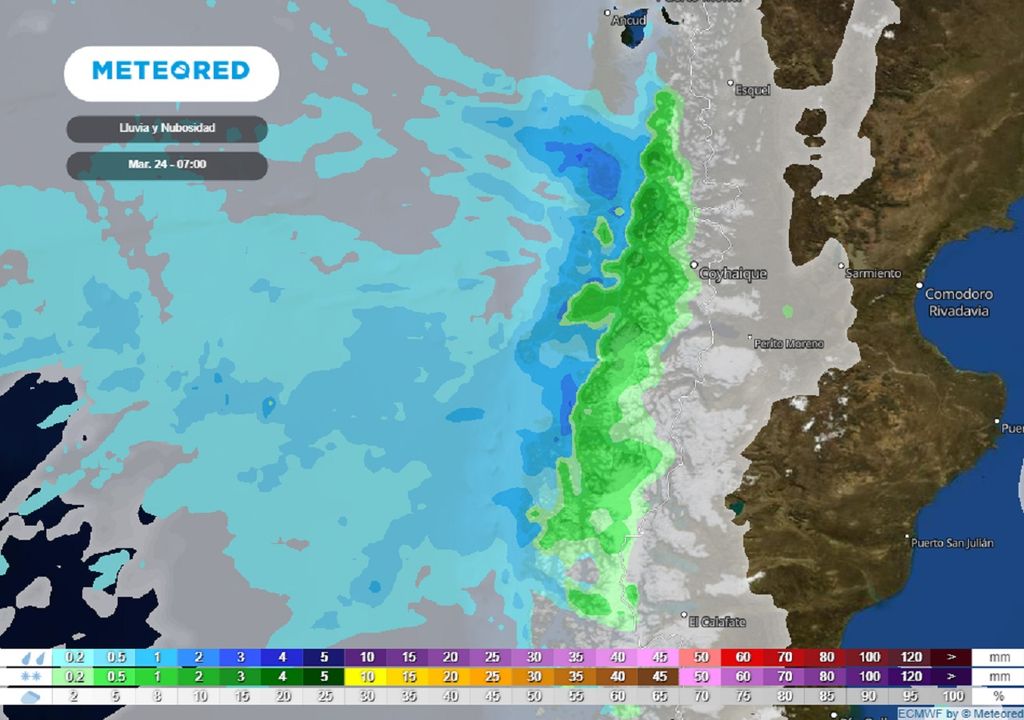 precipitaciones; modelo ECMWF