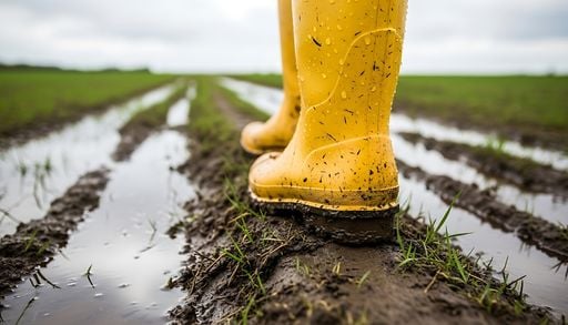 Semanas de lluvia dejan huella en el huerto: as&iacute; puedes recuperar el suelo