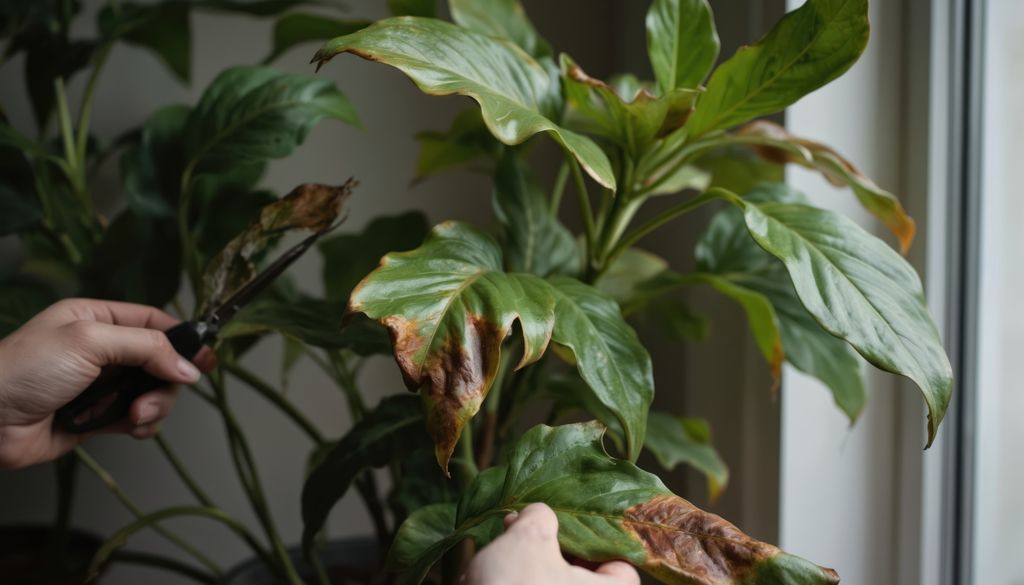 plantas Una planta con crecimiento estancado y aspecto deslucido está pidiendo un cambio de ubicación urgente.