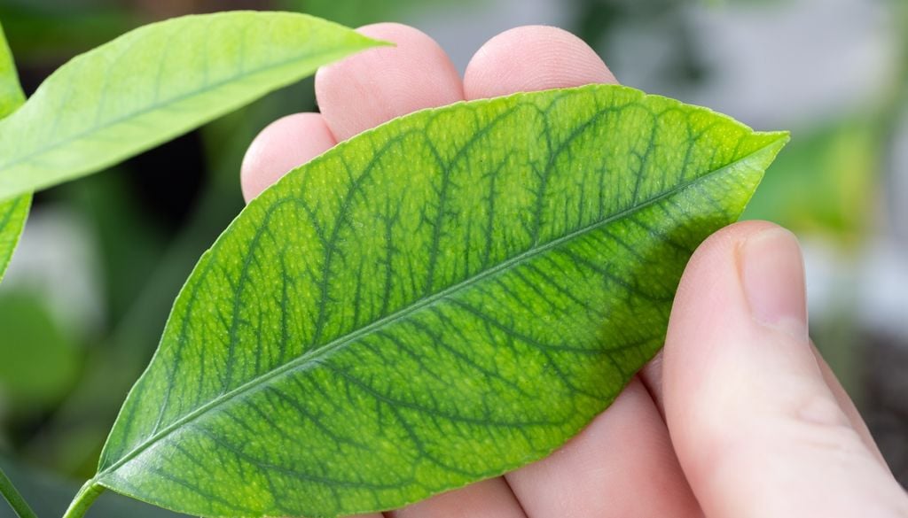 plantas Una hoja de verde intenso y textura firme es el indicador visual de una fotosíntesis eficiente y un nivel de luz adecuado.