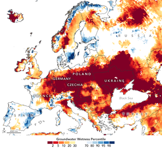 Señales de sequía en las aguas subterráneas europeas