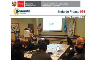 SENAMHI sede de reunión internacional sobre Sistema Guía de Crecidas Repentinas