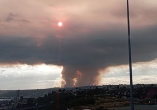 SENAPRED mantiene Alerta Roja en la Región de La Araucanía y de Los Lagos por incendios forestales de magnitud