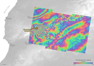 Sentinel-1 revela cambios en la superficie de la Tierra tras el terremoto en Marruecos