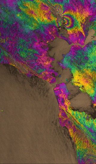 Sentinel-1A estudia el terremoto del valle de Napa 
