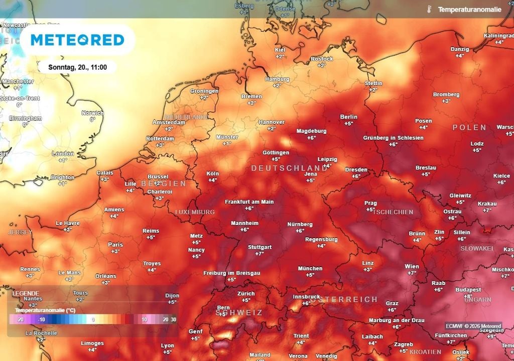 warm, wetter, deutschland Schon am kommenden Sonntag erreichen uns erneut aus Südwesten deutlich "zu warme" Luftmassen.