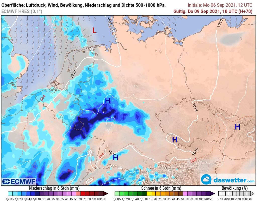 Gewitter ab Donnerstag Gewitter ab Donnerstag