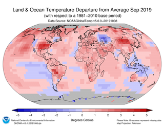 Septiembre de 2019: El septiembre más cálido, según NOAA