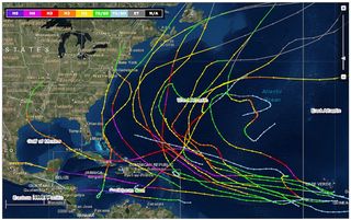 Sequía de grandes huracanes en los EE.UU.
