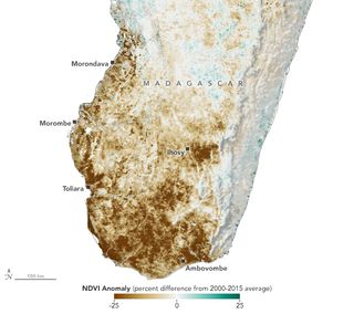 Sequía en Madagascar