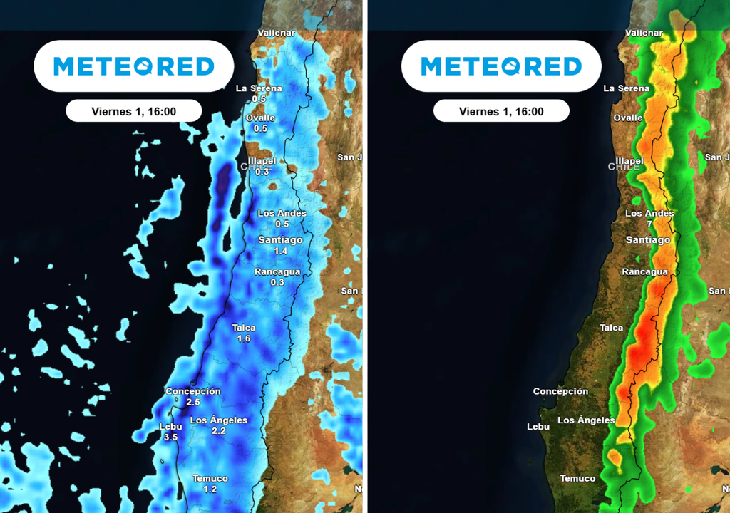 Precipitación y nieve