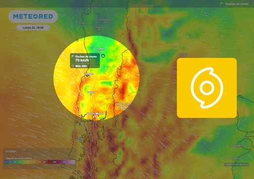 "Ser&aacute; m&aacute;s viento que lluvia": pr&oacute;xima semana iniciar&aacute; con rachas de 50 km/h en estas regiones de Chile centro-sur
