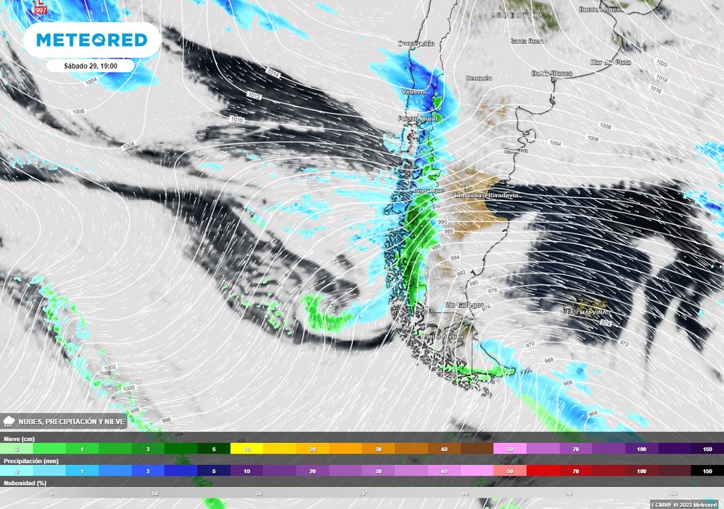 precipitaciones previstas por el modelo del ECMWF precipitaciones previstas por el modelo del ECMWF