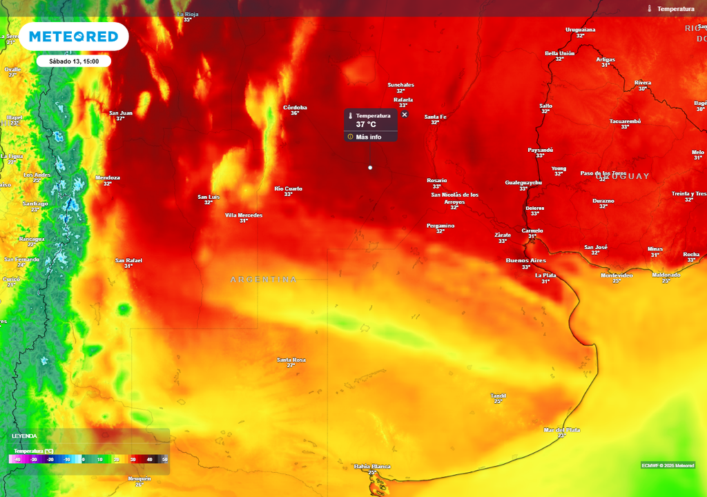 Tiempo Argentina clima pronóstico AMBA calor tormentas diciembre Tiempo Argentina clima pronóstico AMBA calor tormentas diciembre