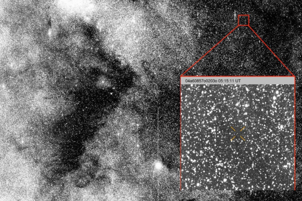 El cometa 3I/ATLAS fue descubierto a principios de julio y ya hay quienes creen que se trata de una nave alienígena, pero la ciencia puede explicar su origen natural. Crédito: NASA