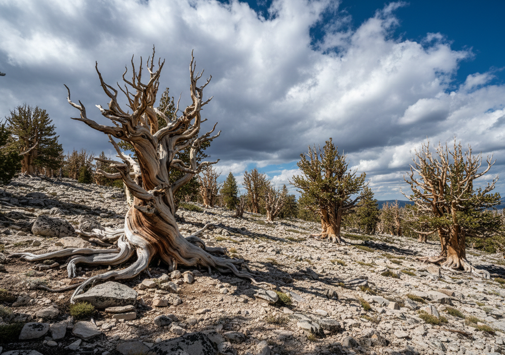 Un árbol puede perder grandes ramas, sufrir daños por viento, hielo o rayos y aun así conservar tejidos activos que sostienen funciones esenciales. Créditos: MYL Studio