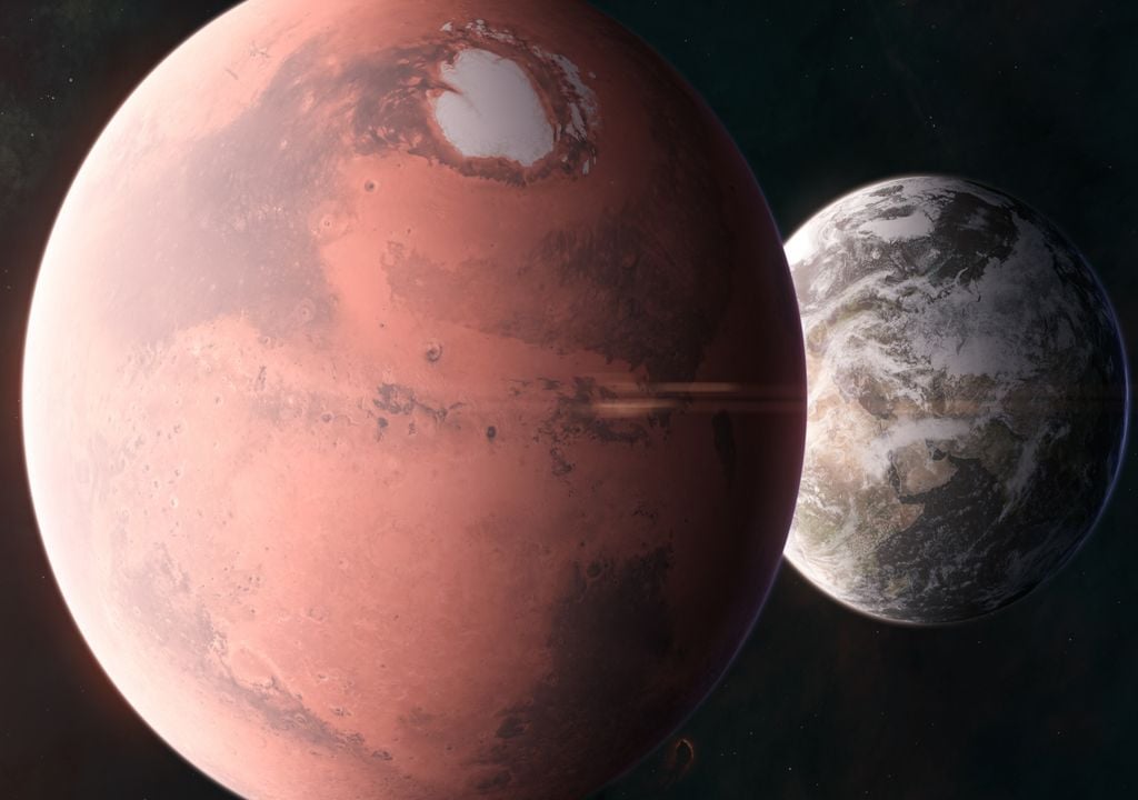 Marte; planeta vermelho