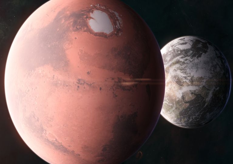 Seria Marte mais bonito do que a Terra no passado? Pensa-se que sim Seria Marte mais bonito do que a Terra no passado? Pensa-se que sim