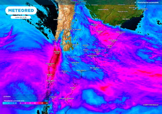 El Servicio Meteorológico Nacional alerta por un nuevo gran temporal durante el fin de semana largo en estas provincias