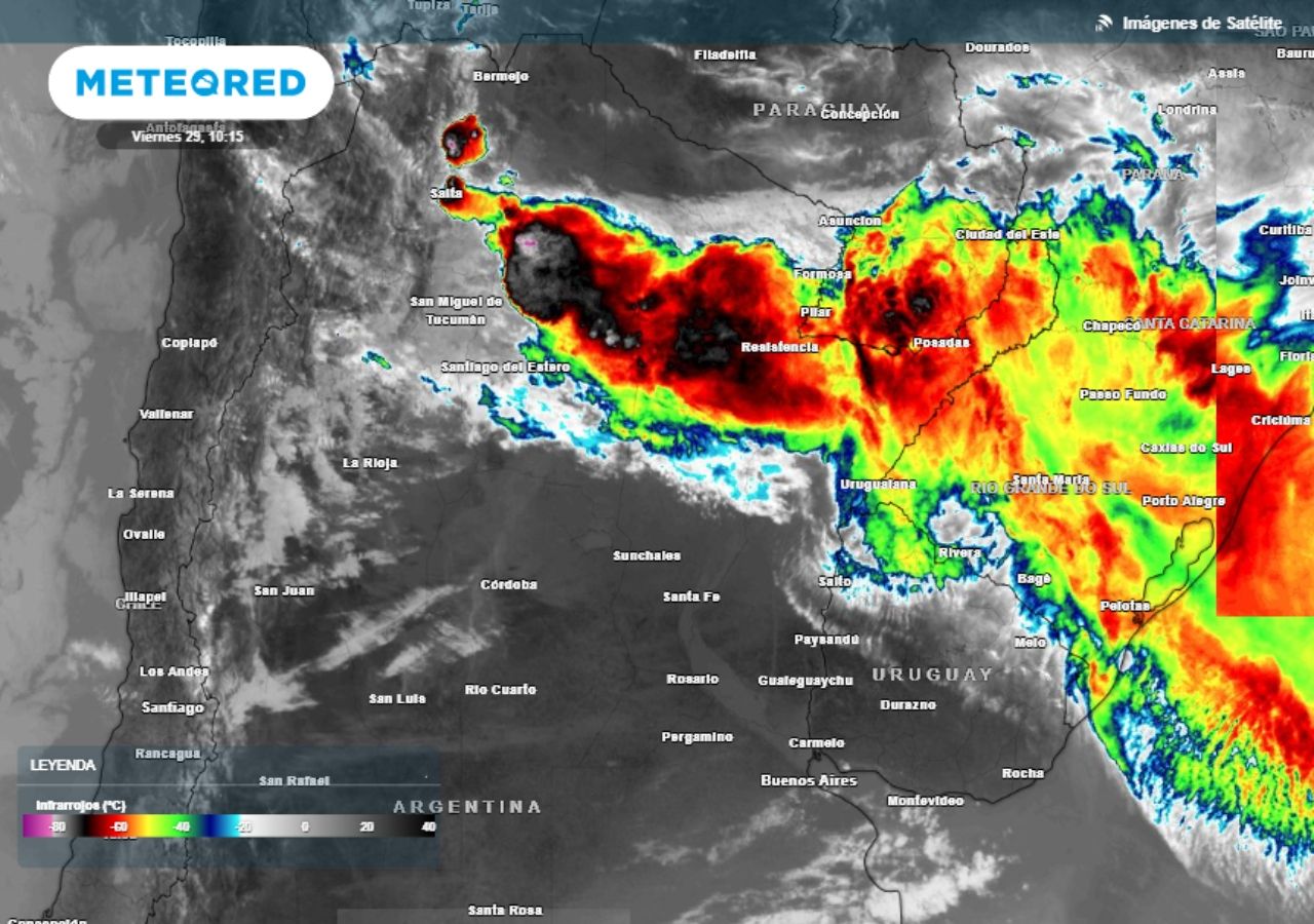 El Servicio Meteorológico Nacional Mantiene El Alerta Naranja Por ...