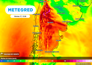 El Servicio Meteorológico Nacional mantiene varias alertas en Argentina: Zonda, viento fuerte y tormentas