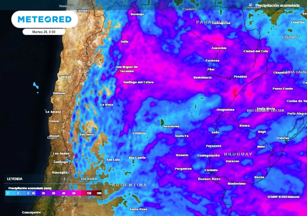 Nochebuena Navidad Papá Noel Pronóstico tiempo alerta naranja Argentina