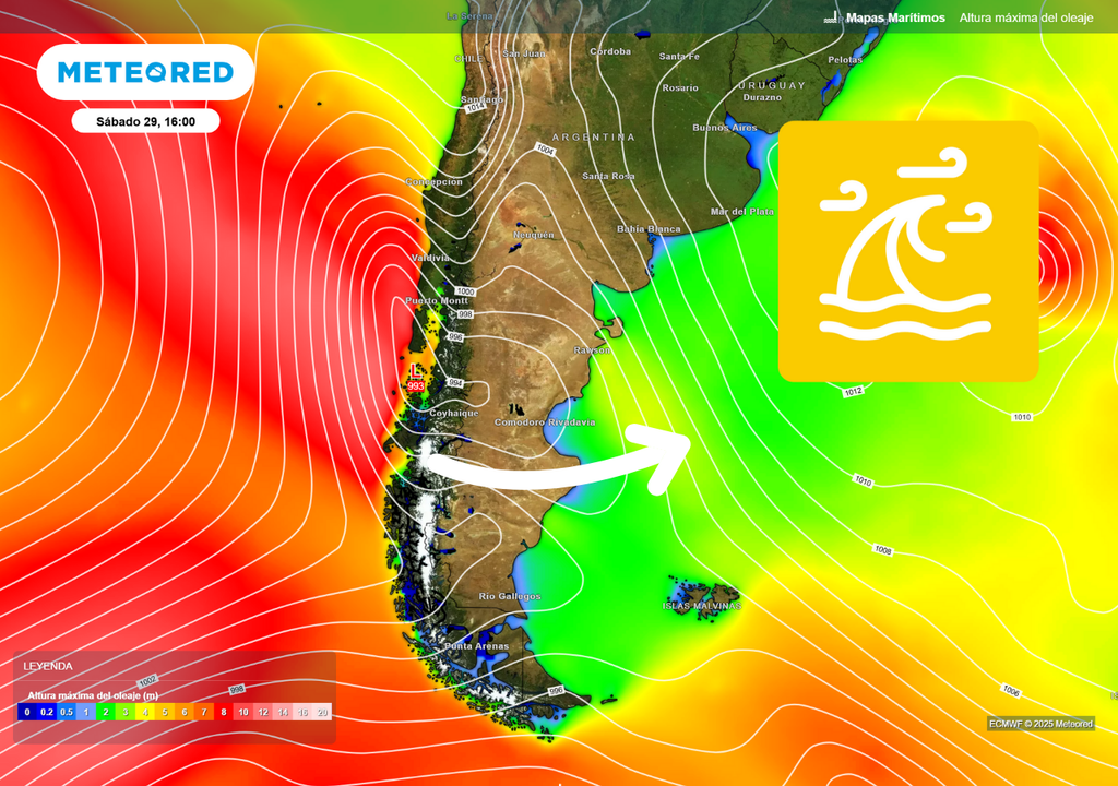 mapa de altura de olas.