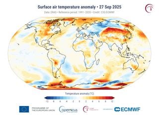 Settembre 2026 &egrave; il secondo pi&ugrave; caldo di sempre: oceani da record ed El Ni&ntilde;o sempre pi&ugrave; forte