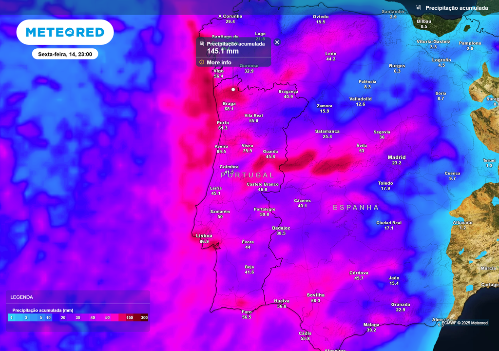 precipitação acumulada