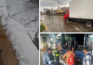 Severa granizada en Tecámac deja daños significativos, además de imágenes sorprendentes en redes sociales