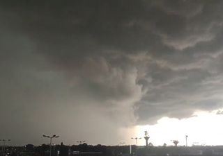 Severa tormenta en Buenos Aires deja daños en el Aeropuerto de Ezeiza